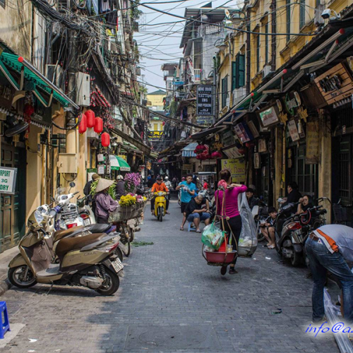 Hanoi, Vietnam | The Old Quarter - Pho Co Hanoi, Vietnam | The Old Quarter - Pho Co